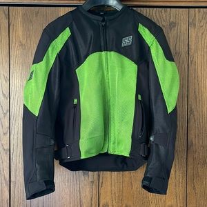 Mens Small Speed and Strength mesh motorcycle Jacket